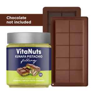 Vitanuts Dubai Chocolate Making Kit with Pistachio Knafeh Cream